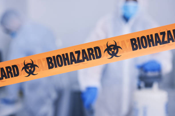 Professional Infectious Disease Decontamination technician working in Florham Park, NJ
